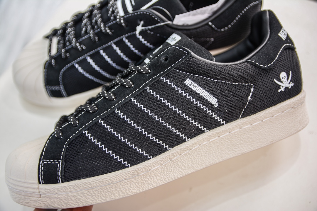 200  NEIGHBORHOOD × CLOT x Adidas   originals Superstar 三方联名经典贝壳头 球鞋