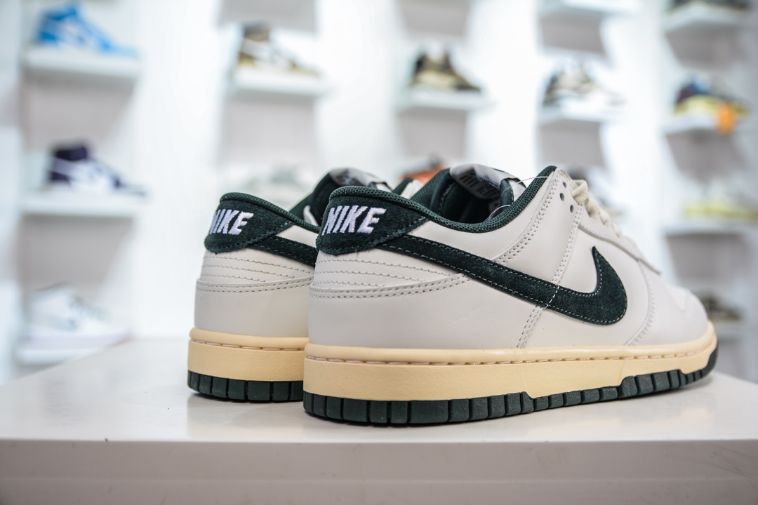 Nike SB Dunk Low Beige Dark Green Hook FQ8080-133