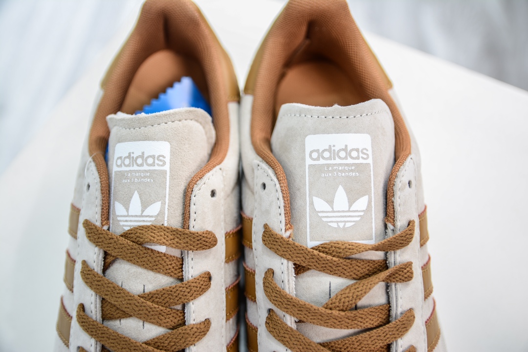 YH版 adidas Originals Campus 80s 面包风经典复古低帮百搭休闲运动板鞋 GY4589