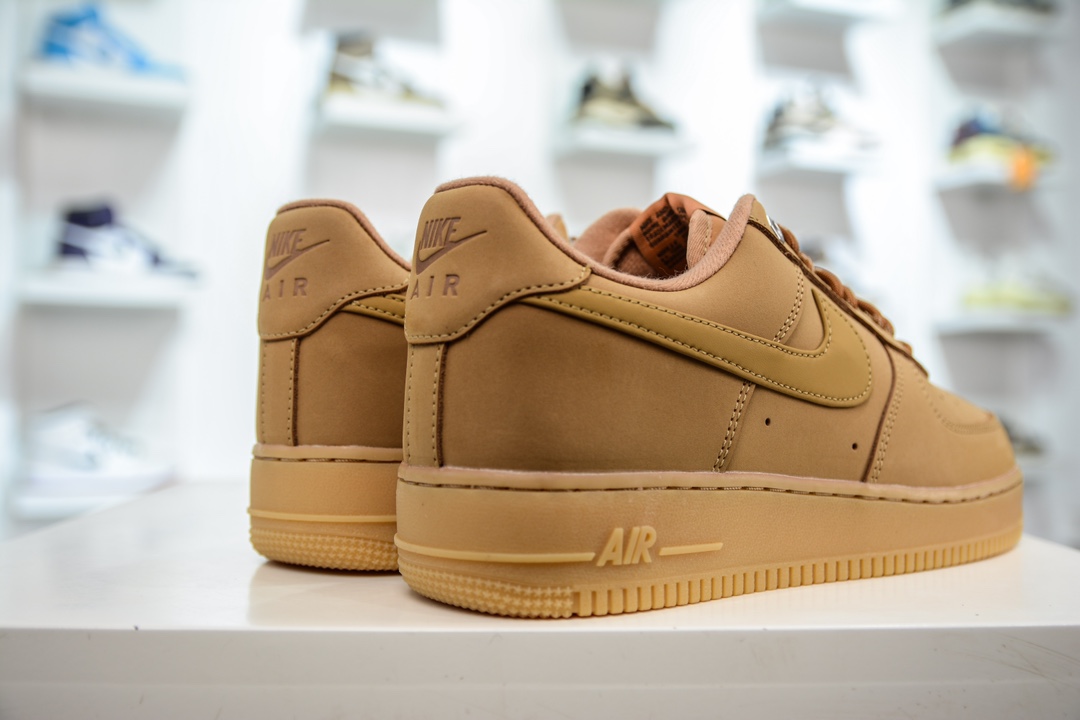 G version pure original Nike Air Force 1 Low 07 LV8 ”Wheat Flax” Air Force One Low CJ9179-200