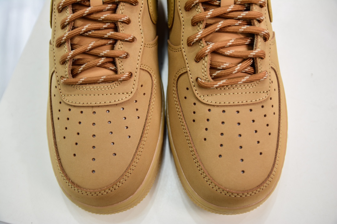 G version pure original Nike Air Force 1 Low 07 LV8 ”Wheat Flax” Air Force One Low CJ9179-200