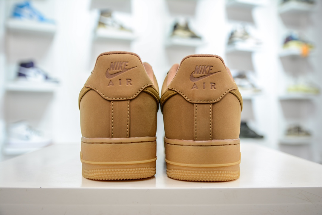 G version pure original Nike Air Force 1 Low 07 LV8 ”Wheat Flax” Air Force One Low CJ9179-200