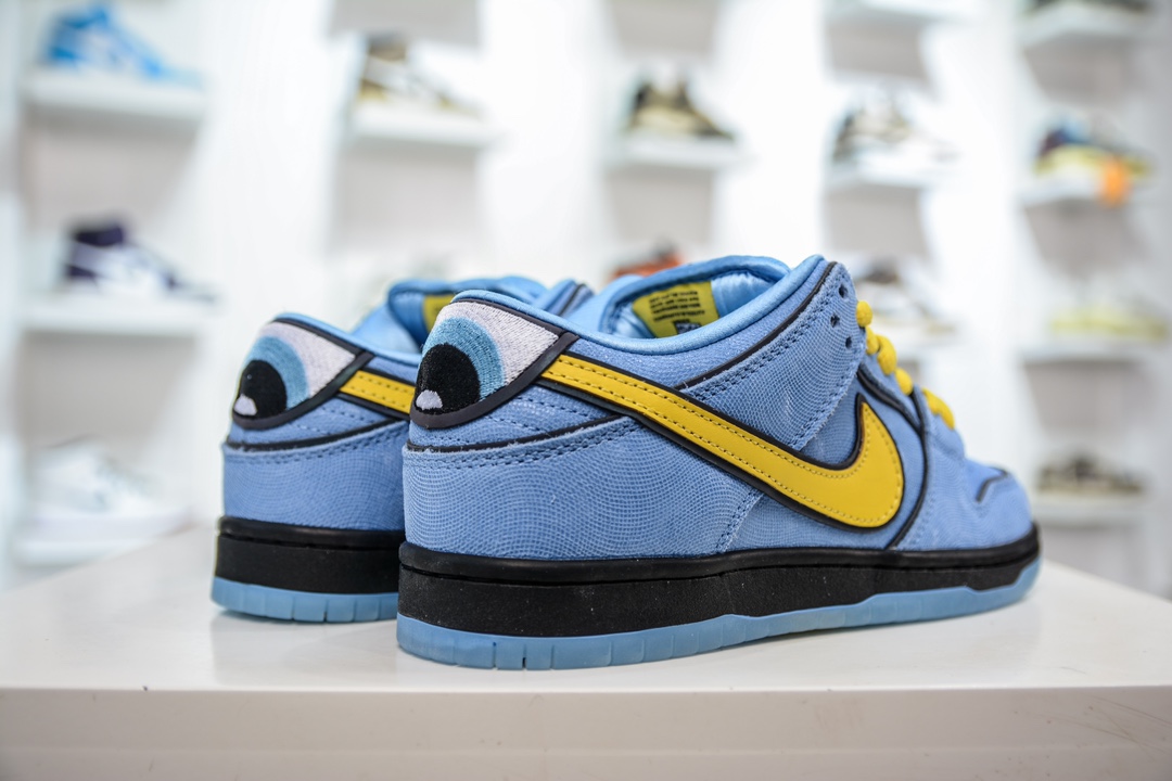 220 原装 The Powerpuff Girls x Nike  SB Dunk Low 飞天小女警联名 FZ8320-400