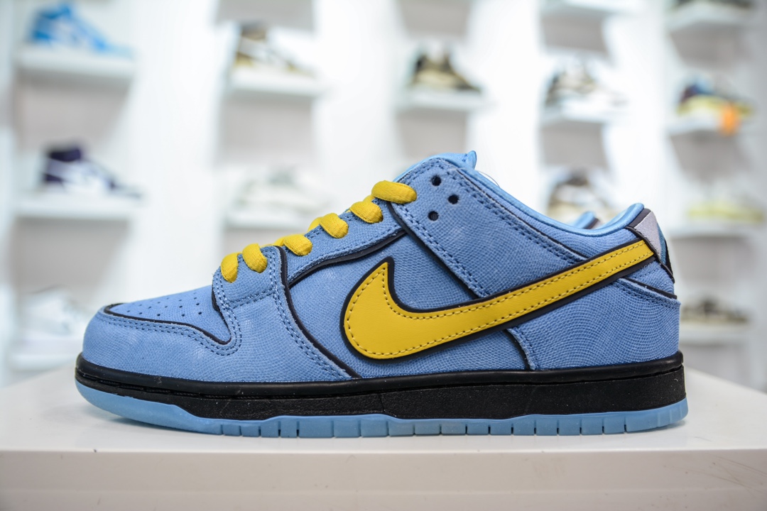 220 原装 The Powerpuff Girls x Nike  SB Dunk Low 飞天小女警联名 FZ8320-400