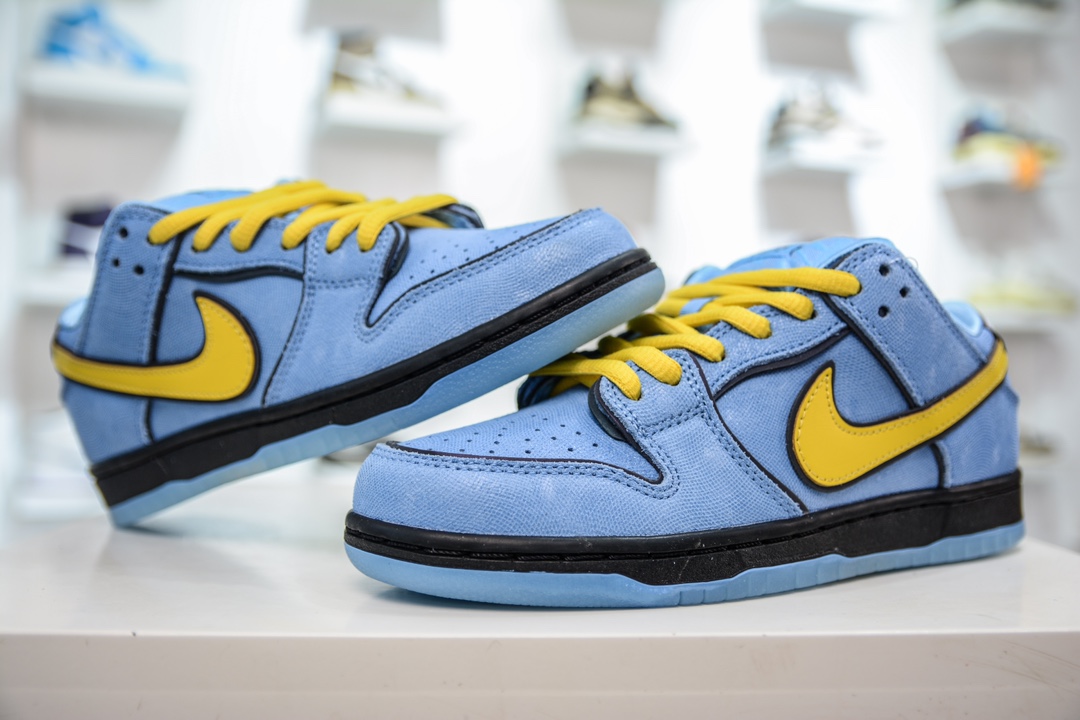 220 原装 The Powerpuff Girls x Nike  SB Dunk Low 飞天小女警联名 FZ8320-400