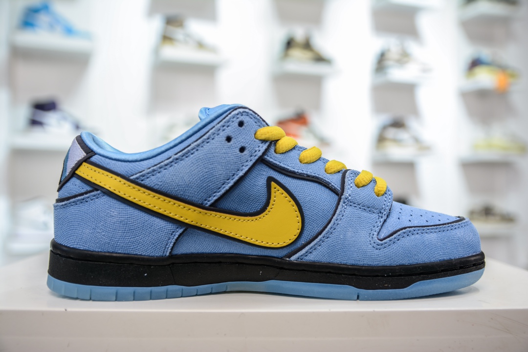 220 原装 The Powerpuff Girls x Nike  SB Dunk Low 飞天小女警联名 FZ8320-400