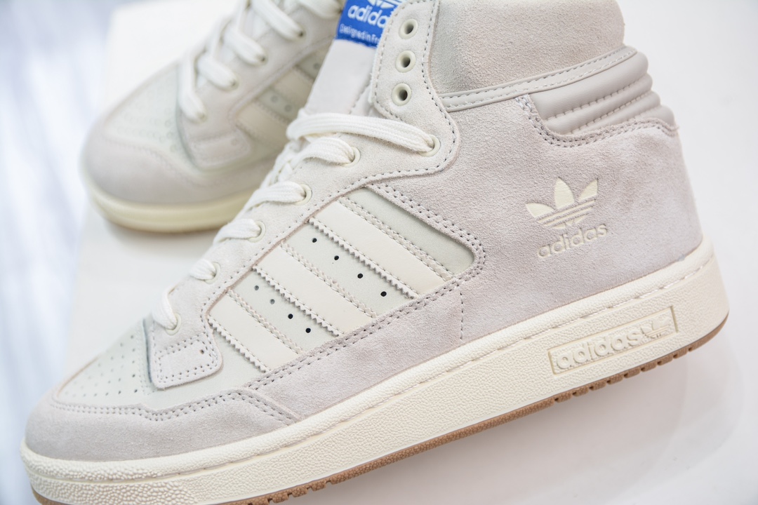 260 纯原 Adidas   Originals Centennial 85 High低帮复古系带百搭休闲运动板鞋 FZ5994