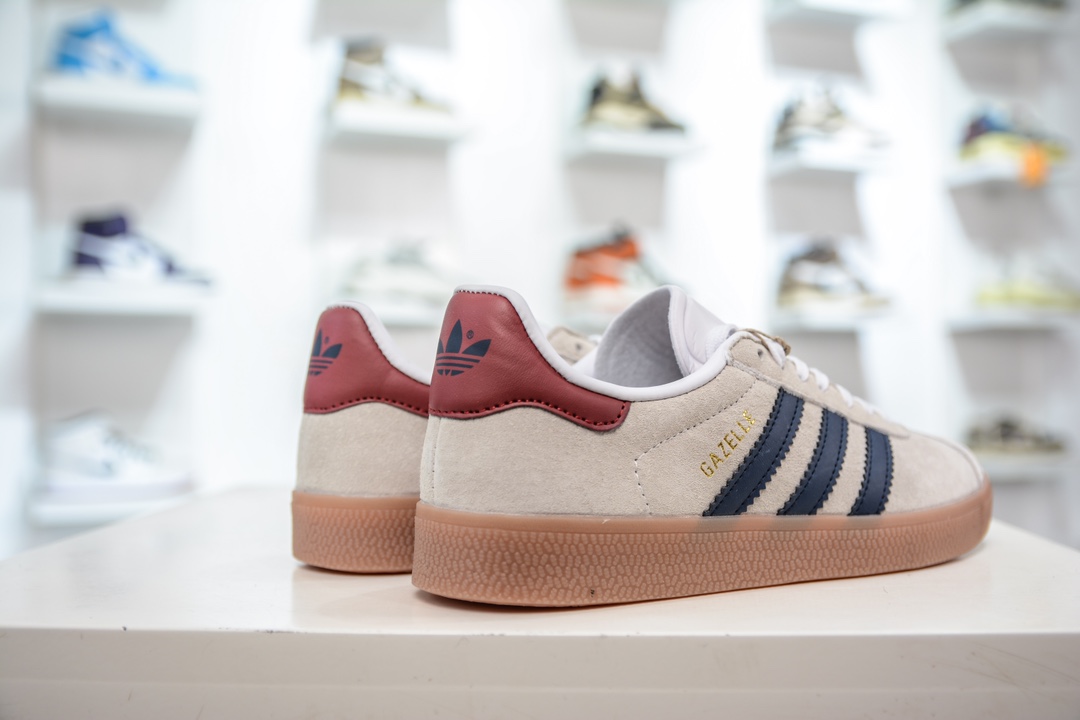 YH version pure original adidas originals Gazelle red tail IE0546