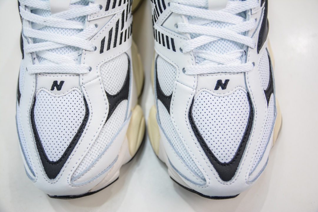 220 T版纯原 新百伦New Balance NB9060 白黑LOGO U9060AAB