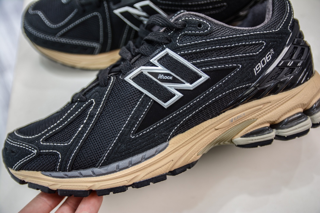 T version pure original New Balance M1906RK black NB series retro dad style casual sports jogging shoes