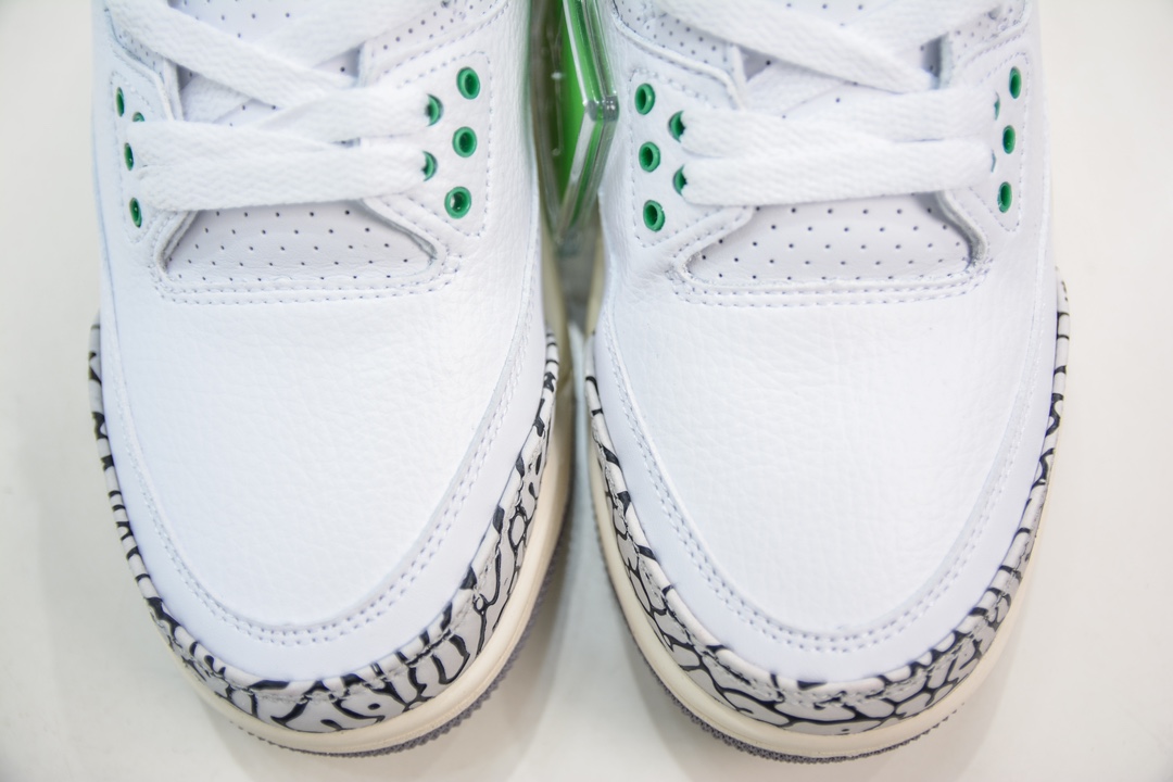 T版 性价比品质首选 Jordan Air Jordan 3 Retro ”Lucky Green” 潮流复古篮球鞋 CK9246-136