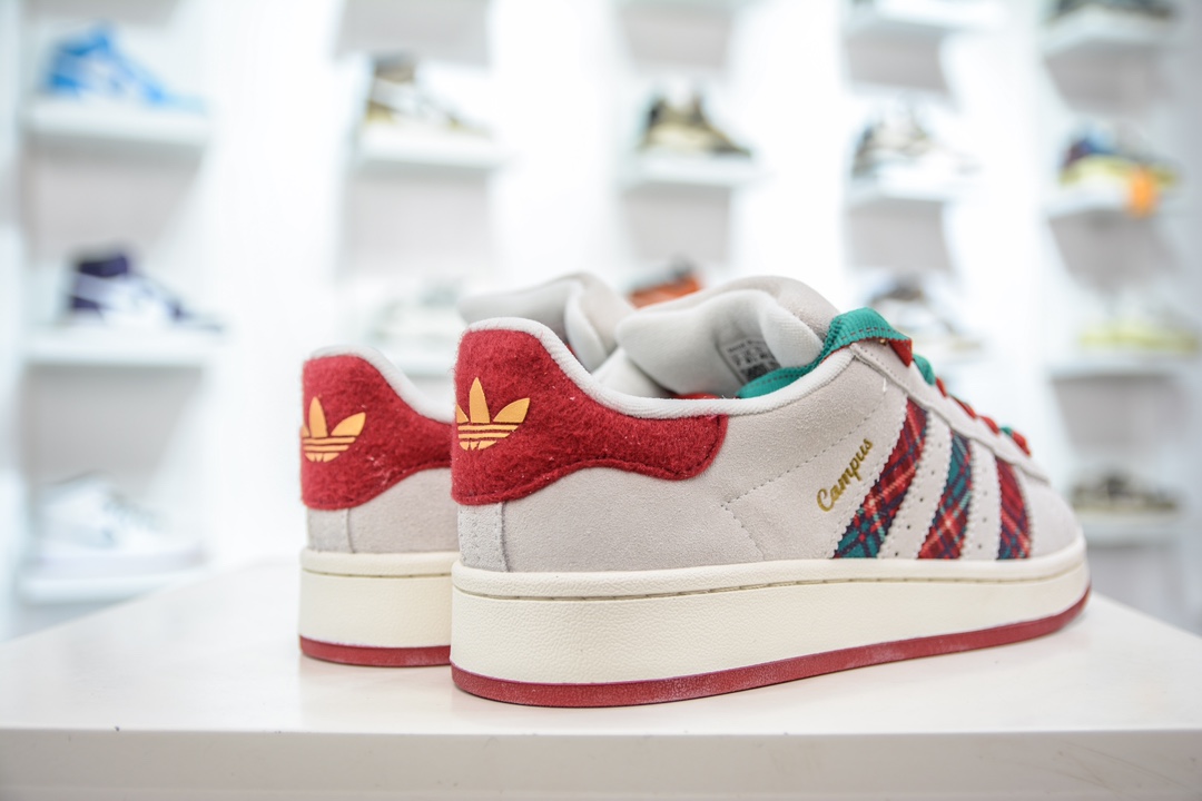 160 Adidas   Originals Campus 00s 小面包圣诞节配色2023最新平台专用 阴阳流水   ID6140