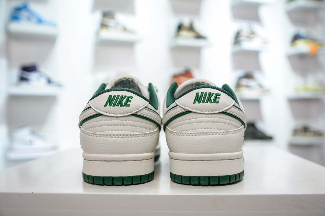 260 Nike SB Dunk Low“斯图西联名——米白军绿” 周年高端定制 低帮休闲板鞋 JH5812-912