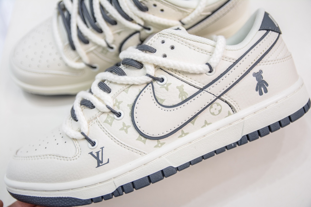 300 Lv x Nike Dunk Low 灰暴力熊  FC1688-136