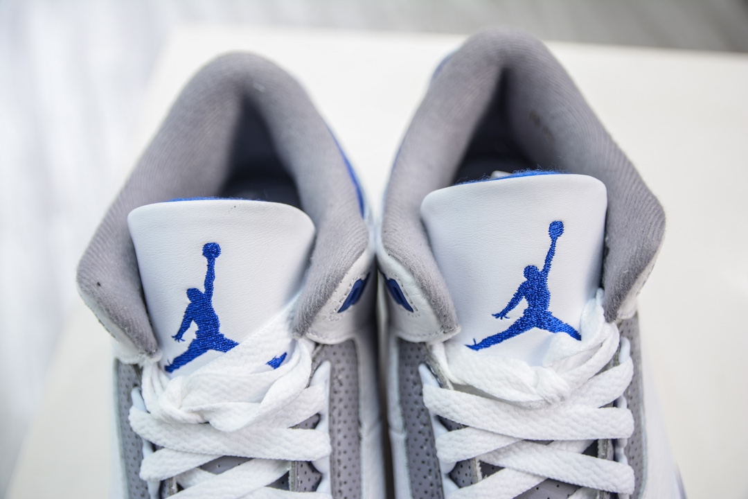 LJ version of the original Jordan Air Jordan 3 retro ”racer blue” small lightning CT8532-145