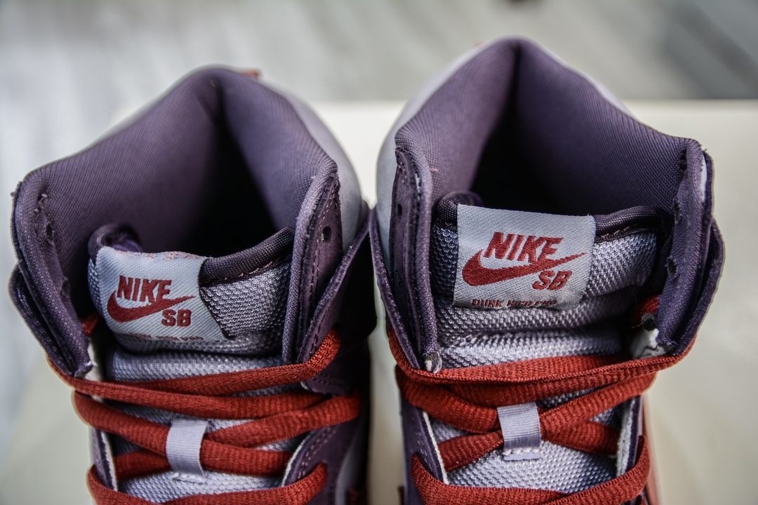 AY version of the original Nike Dunk SB High Daybreak Plum high-top casual shoes 313171-500