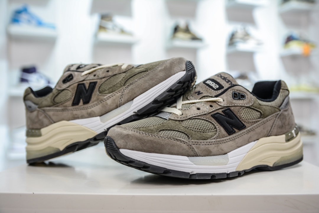 280 M版纯原 JJJJound x New Balance M992J2 新百伦NB992 联名总统复古慢跑鞋