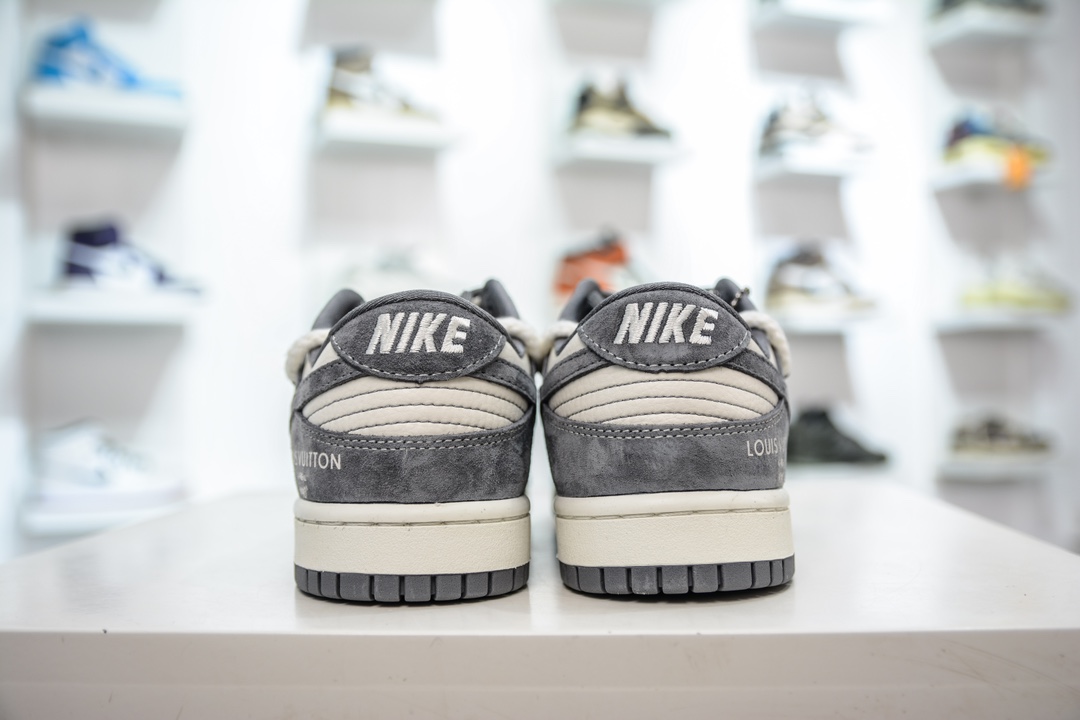 LV x Nike Dunk Low Luminous Dark Gray FC1688-138