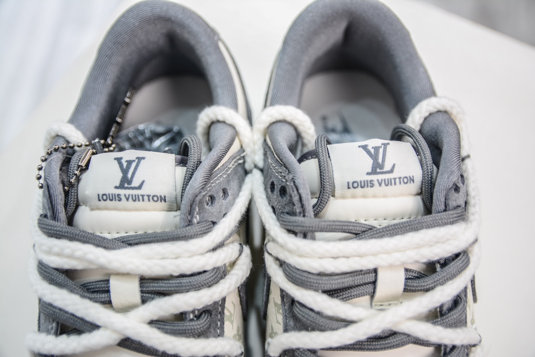 LV x Nike Dunk Low Luminous Dark Gray FC1688-138