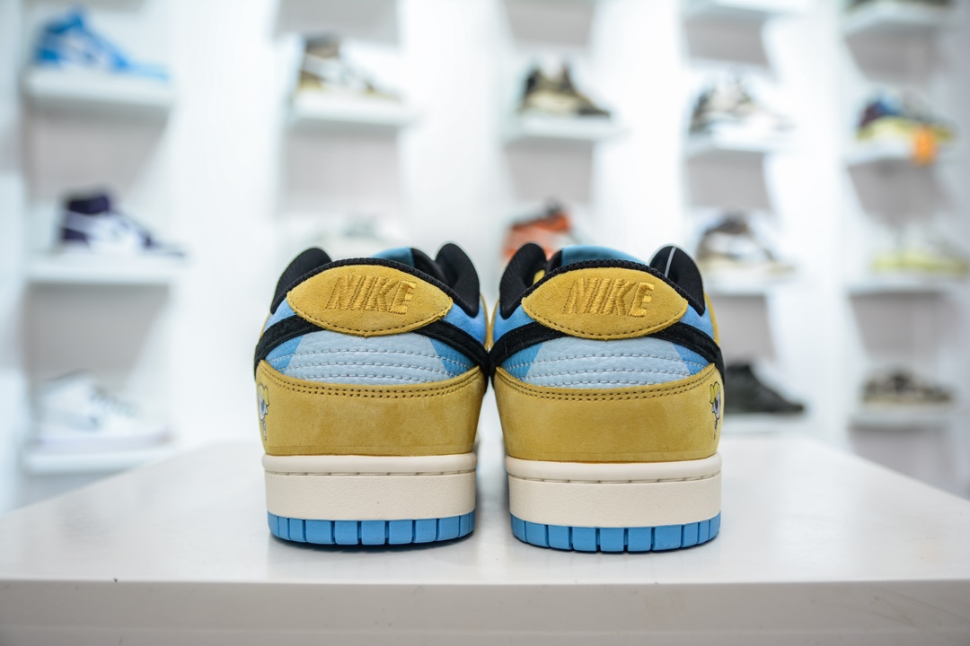 280 The Powerpuff Girls x Nike  Dunk SB Low 飞天小女警联名蓝黄 SB低帮休闲板鞋 GP5532-061