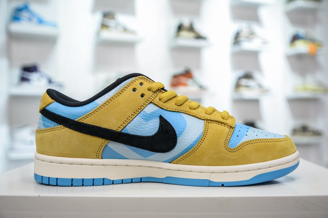 280 The Powerpuff Girls x Nike  Dunk SB Low 飞天小女警联名蓝黄 SB低帮休闲板鞋 GP5532-061