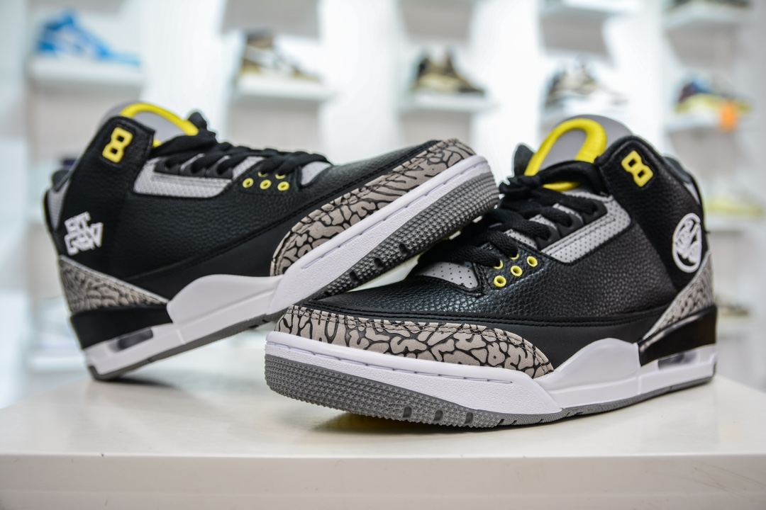 PB版AirJordanAJ3Retro俄勒冈白绿鸭子市场中端王者独家外贸特供尺码含48.5国内外口碑最