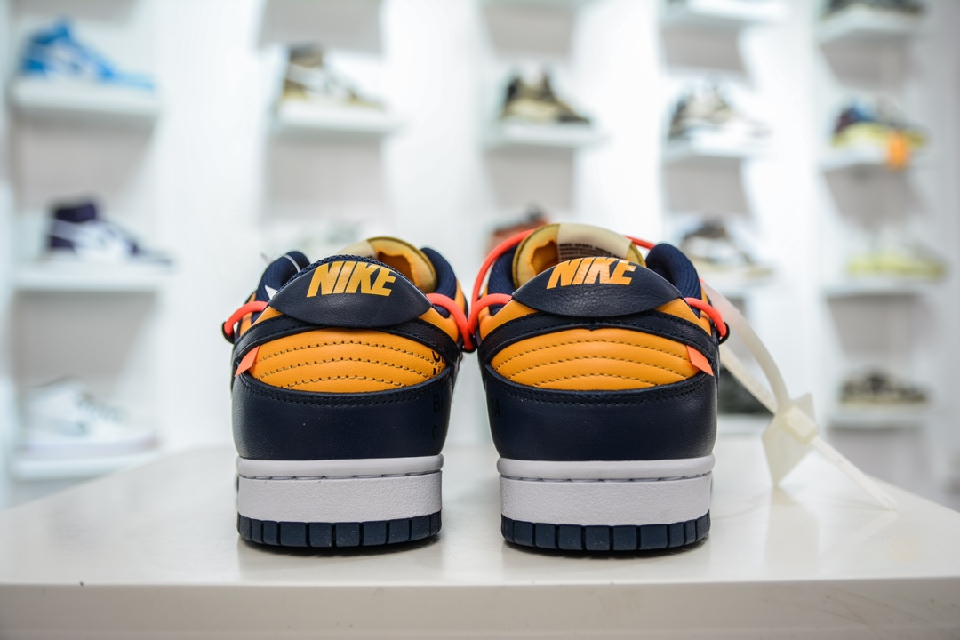 260 AY版纯原 Off-White x Nike Dunk Low LTHR OW 黑曜石 板鞋 CT0856-700