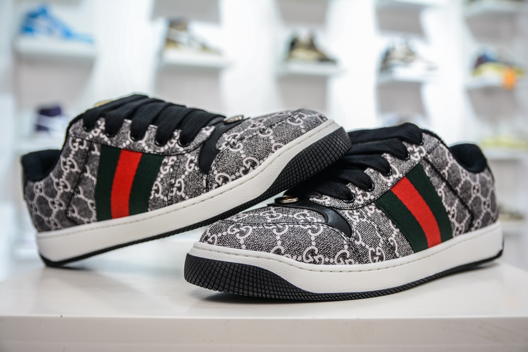 Gucci Screener GG Sneaker Low classic prototype series retro sneakers