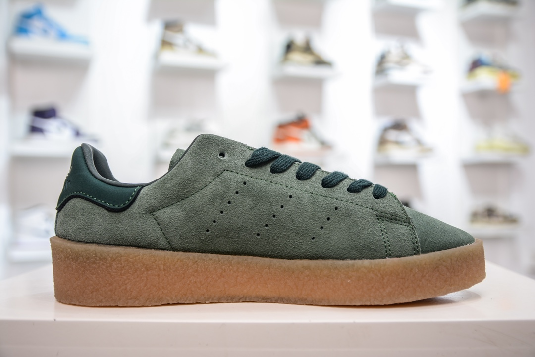 160 adidas originals StanSmith 绒面运动板鞋 FZ6444