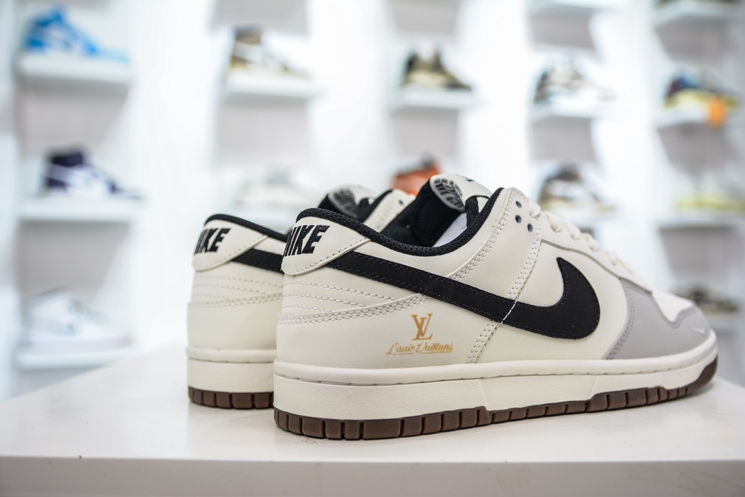 260 LV x Nike Dunk Low 米白灰黑 JH8037-919