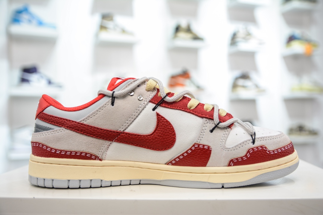 Nike Dunk Low 漫游计划 红白灰 FJ5429-133