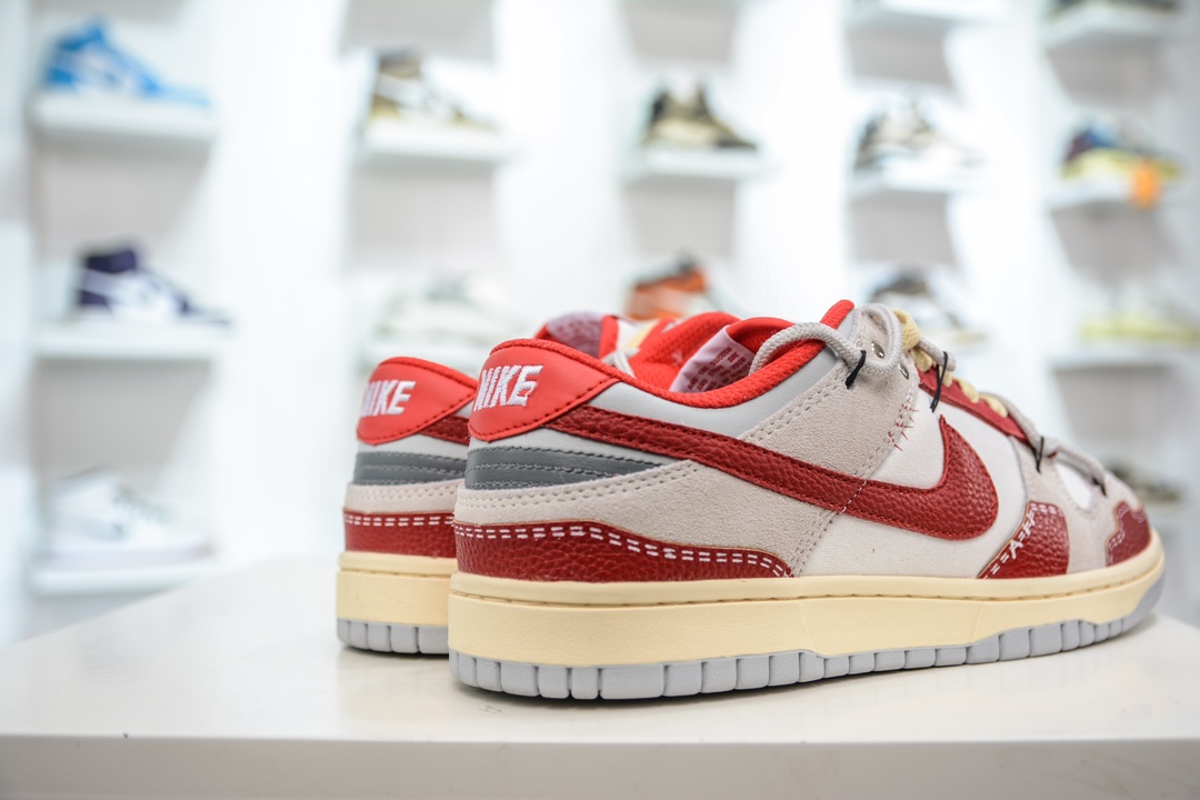 Nike Dunk Low 漫游计划 红白灰 FJ5429-133