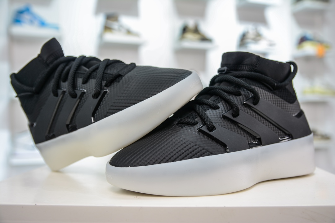 450 纯原 Fear of God Athletics x Adidas Basketball FOG联名高帮篮球鞋  IE6680