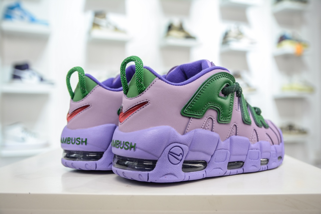 Pure original AMBUSH x Nike Air More Uptempo Low Pippen Generation 1 low-top FB1299-500