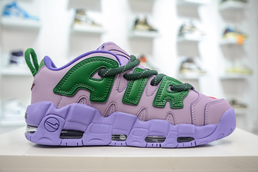 Pure original AMBUSH x Nike Air More Uptempo Low Pippen Generation 1 low-top FB1299-500