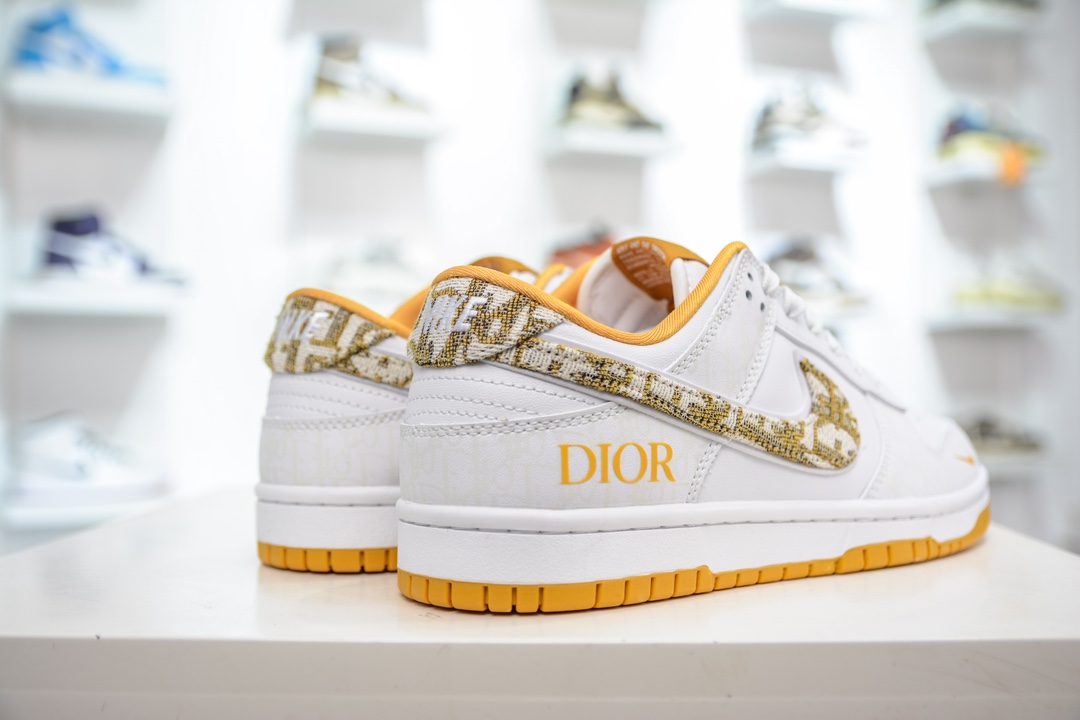 Dior x Nike Dunk Low 迪奥 荧光黄 JH8036-916