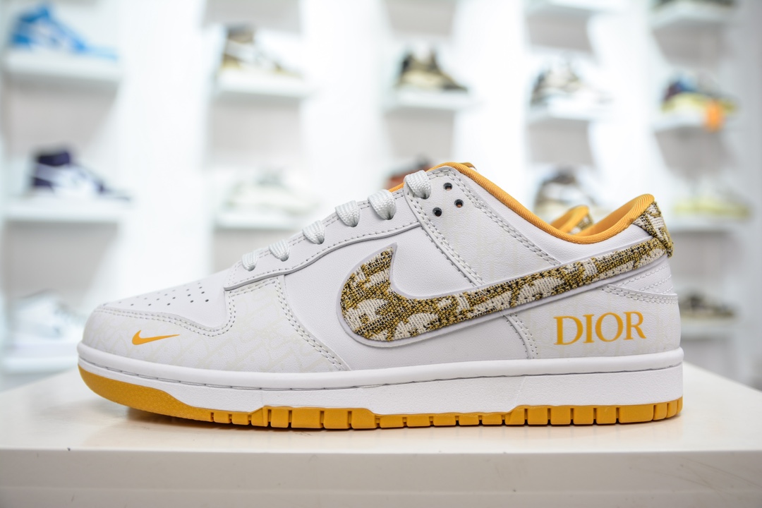 Dior x Nike Dunk Low 迪奥 荧光黄 JH8036-916