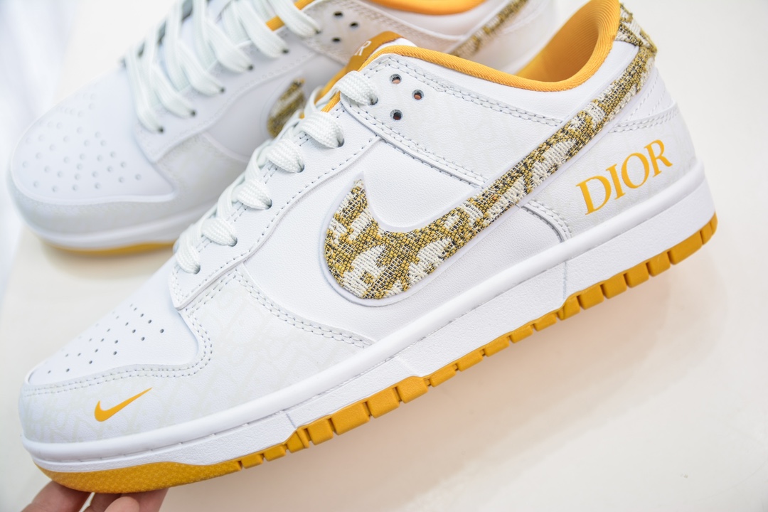 Dior x Nike Dunk Low 迪奥 荧光黄 JH8036-916