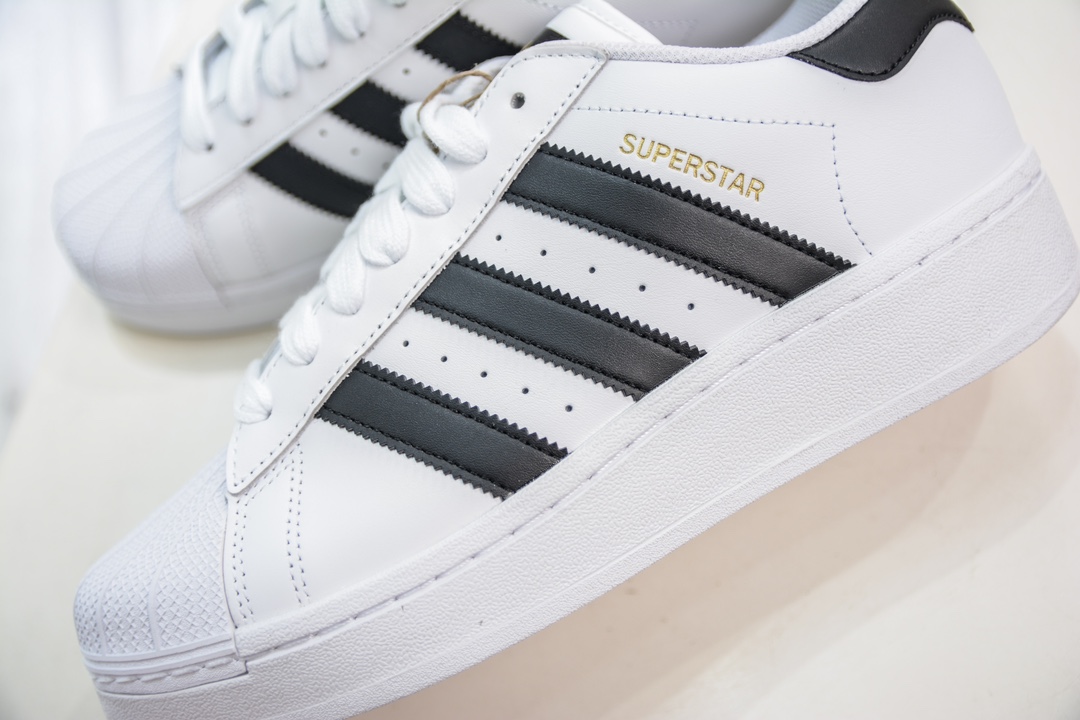 CS pure original Adidas Originals Superstar XLG shell head black and white IF9995