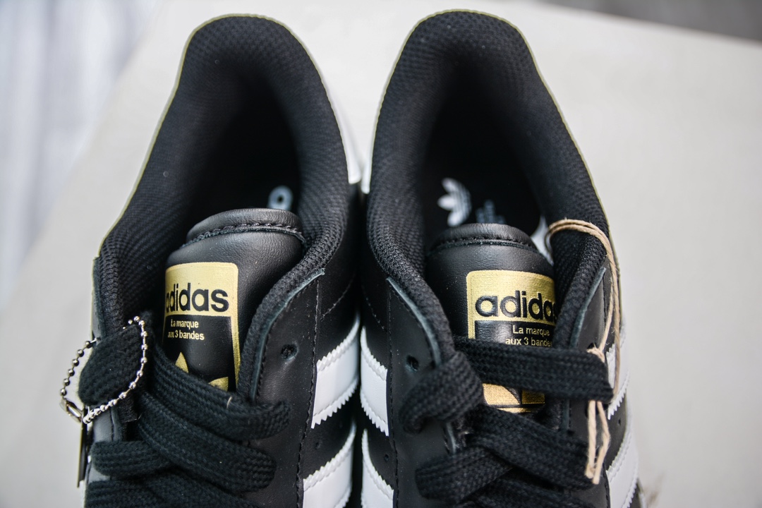 CS pure original Adidas Originals Superstar XLG shell head black and white IF9777