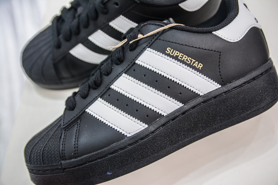 CS pure original Adidas Originals Superstar XLG shell head black and white IF9777