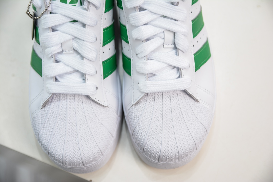 CS Pure Original Adidas Originals Superstar XLG Shell Head White Green IF8069