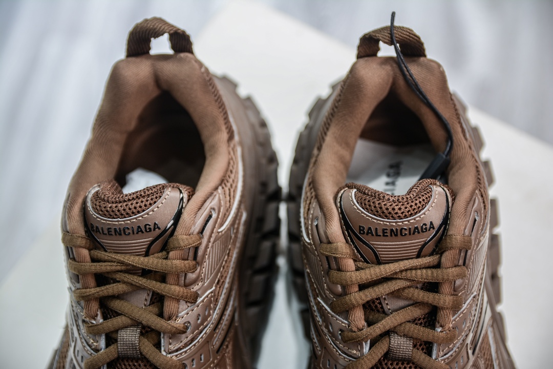 BALENCIAGA Defender Rubber Platform Sneakers Defender series low-top tank track tire type off-road outdoor height-enhancing thick-soled leisure sports jogging shoes ”