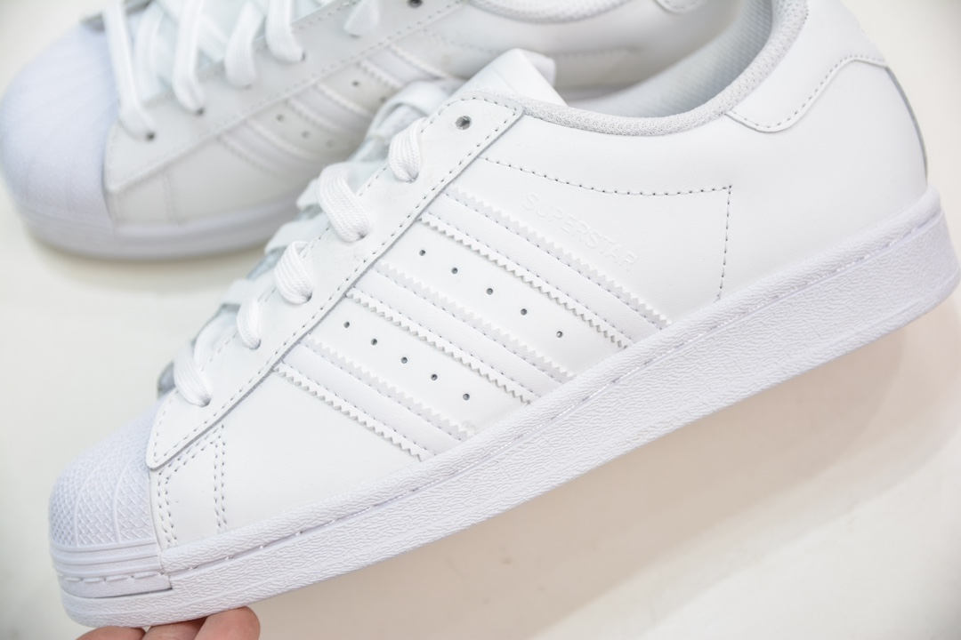 140 T版纯原 Adidas   Originals Superstar 经典贝壳头休闲板鞋   EG4960