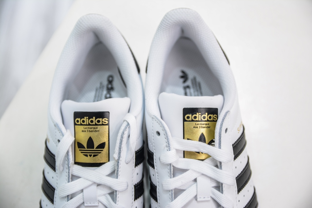 140 T版纯原 Adidas   Originals Superstar 经典贝壳头休闲板鞋   EG4958