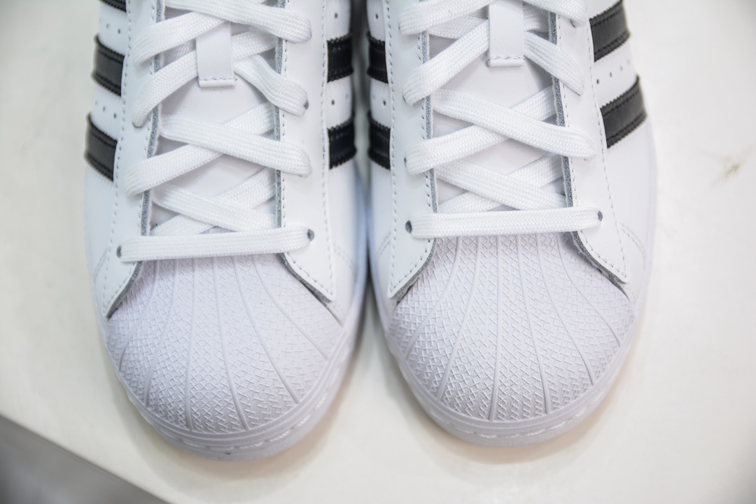 140 T版纯原 Adidas   Originals Superstar 经典贝壳头休闲板鞋   EG4958