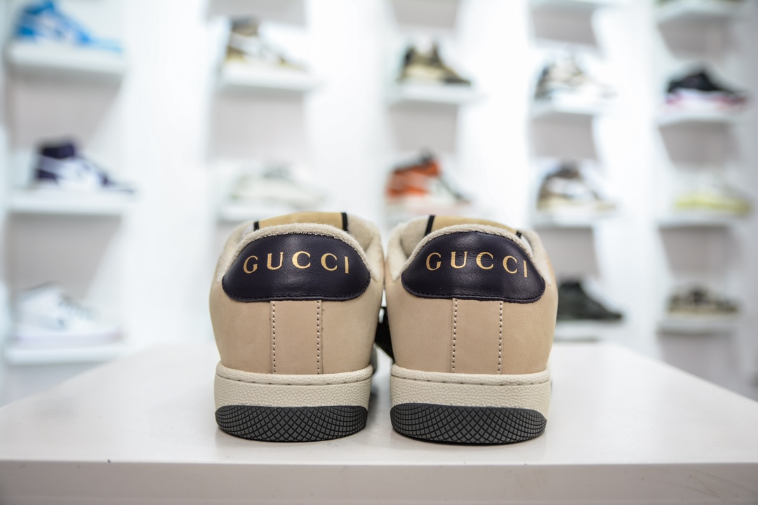 380 Gucci Distressed Screener sneaker古驰小脏鞋系列