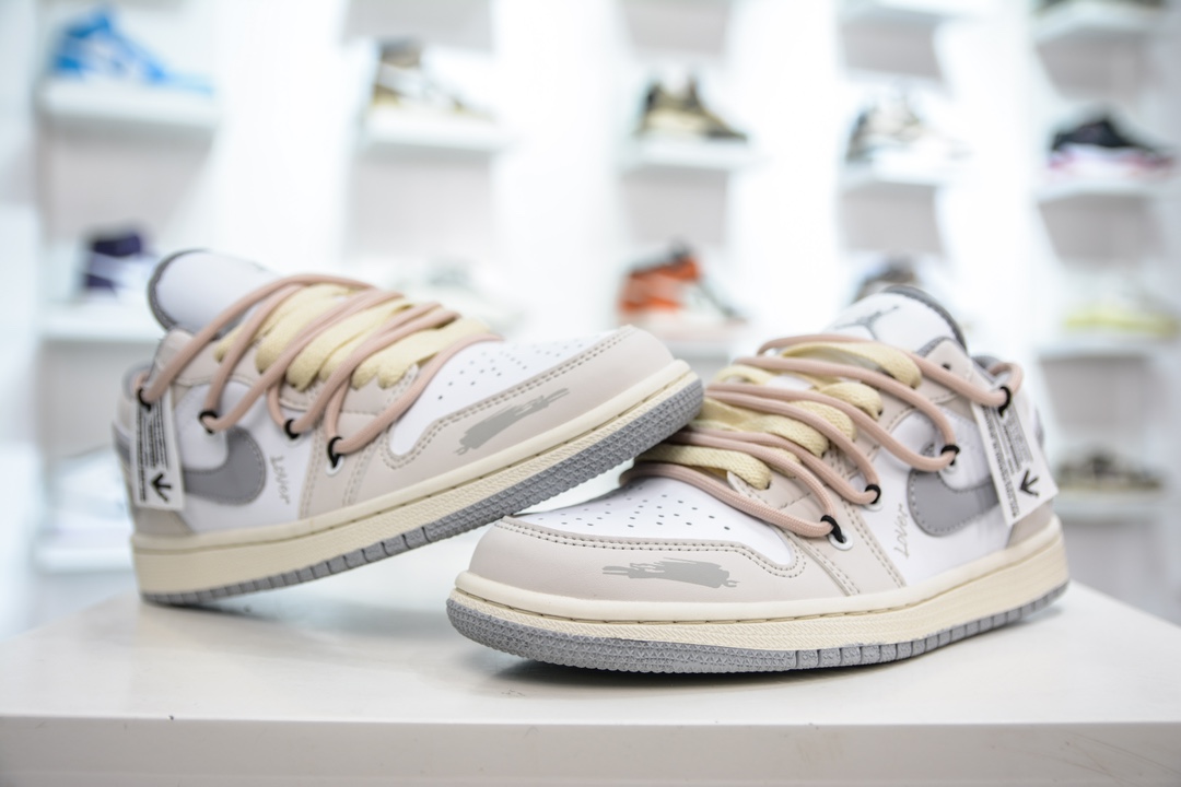 220 Air Jordan AJ1 Low 解构绑带低帮系列  553560-053