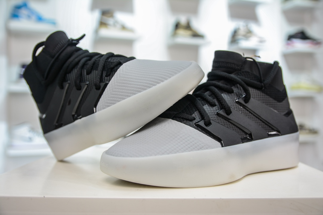 450 纯原 Fear of God Athletics x Adidas Basketball FOG联名高帮篮球鞋 IE6179