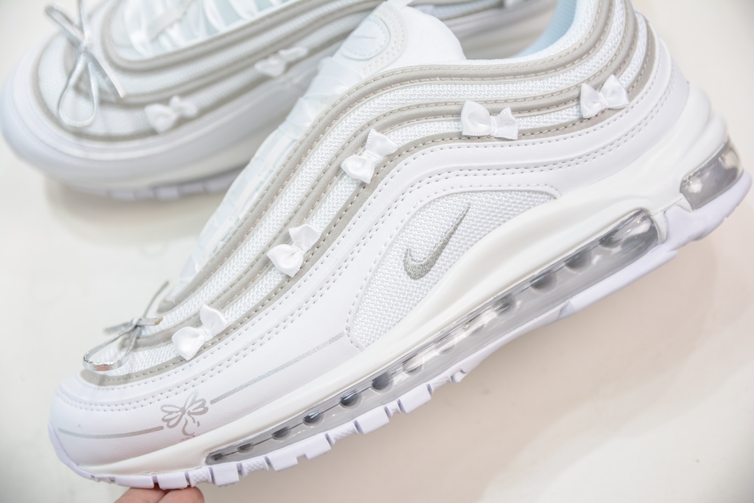 Nike Air Max 97 White Small Bowknot DH8016-100